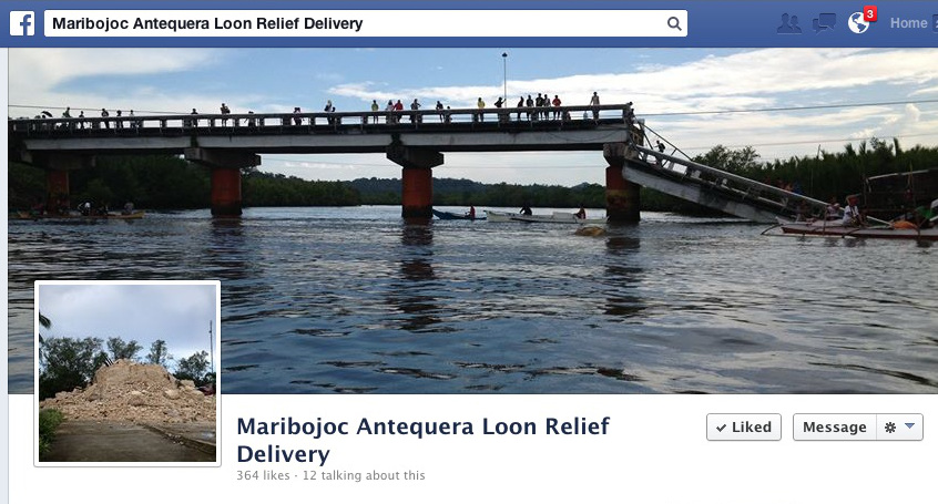 Social Media Helps in Bohol Earthquake Relief Operations